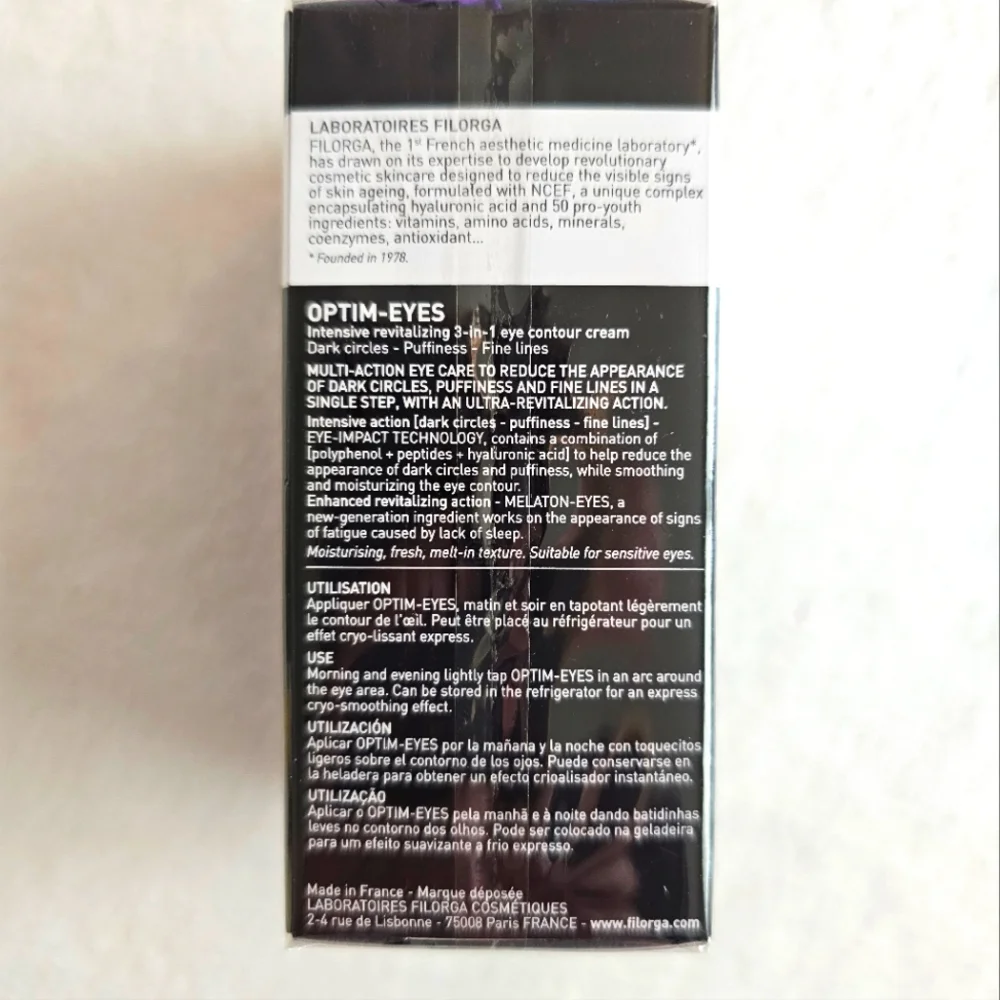 Filorga Paris Optim-Eyes Contour Cream - Picture 2 of 4